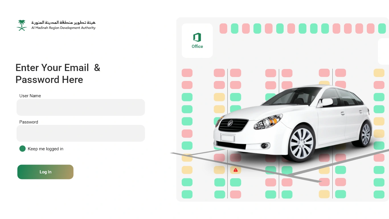 Car Parking — Log in