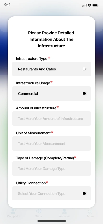 CCDB — Infrastructure 04 app screen