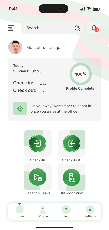 True Presence attendance app
