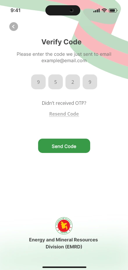 True Presence — OTP / 4 app screen