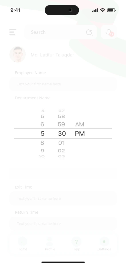 True Presence — Home Screen / 21 app screen