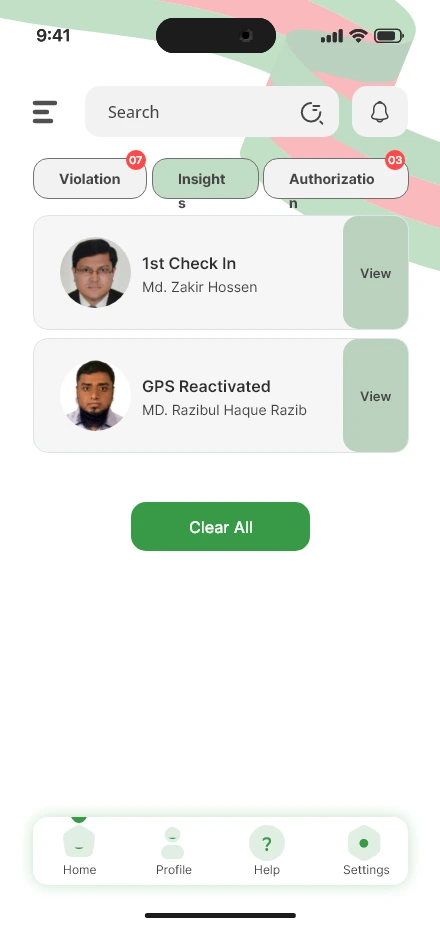 True Presence — Notification 01 / 1 app screen